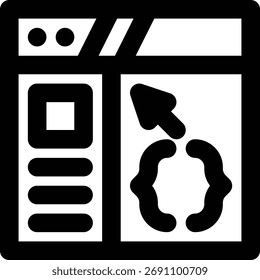 Inspect Element, Website, Web Outline Icon