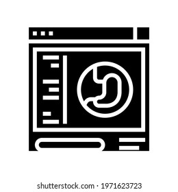 inspection bariatric line icon vector. inspection bariatric sign. isolated contour symbol black illustration