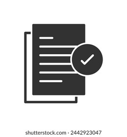 Inspection Document icon Sign Symbol