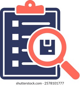 Inspection Icon Element For Design