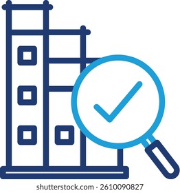 Inspection Icon Element For Design