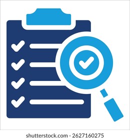 Inspection Icon Element For Design