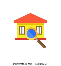 Inspection icon flat symbol. Isolated vector illustration of  icon sign concept for your web site mobile app logo UI design.
