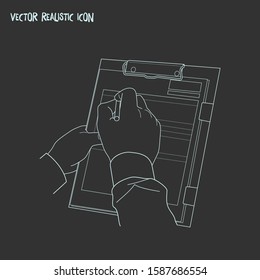Inspection icon line element. Vector illustration of inspection icon line isolated on clean background for your web mobile app logo design.