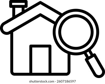 Inspection Icon Line Vector Illustration