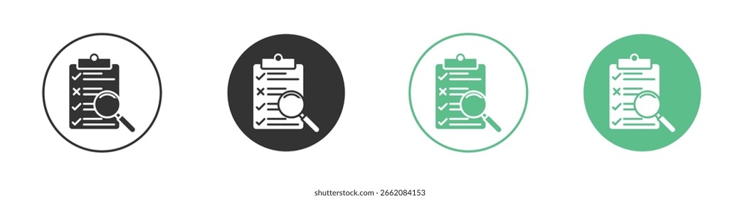 Conjunto de iconos de Vector de línea plana mínima.