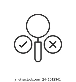 Inspektionssymbol - Suchsymbol