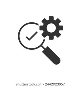 Inspection Icon Sign Symbol Vector