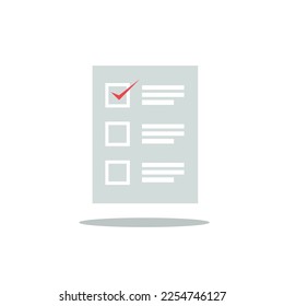 Inspection Icon Vector Inspection illustration.Elections and voting.