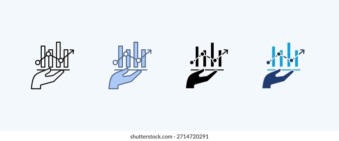 Vector de Ilustración de Iconos Múltiples