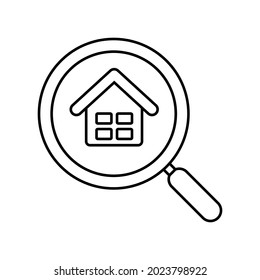 Inspection vector icon. check illustration symbol. examination sign. test logo.
