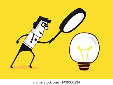 An inspector examines the idea.