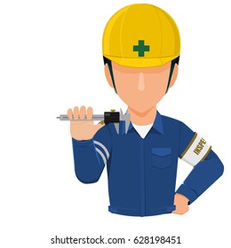 inspector icon on transparent background
