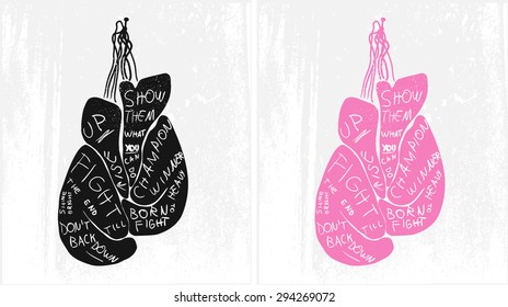 Inspiration Boxing Gloves