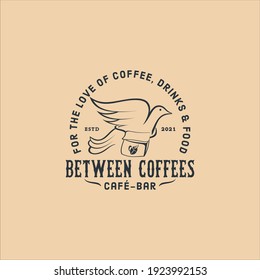 inspiration coffee logo vintage vector eps 10 download
