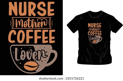 inspiration with coffee, slogan graphic typography design for print, illustration art, vector, vintage style t-shirt design editable template