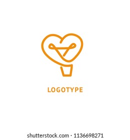 Inspiration, creative agency, innovation, energy, electric, designer, training, education web icon. Idea minimalistic vector logo. Vector lamp icon. Illustration, Graphic Design Editable Design.