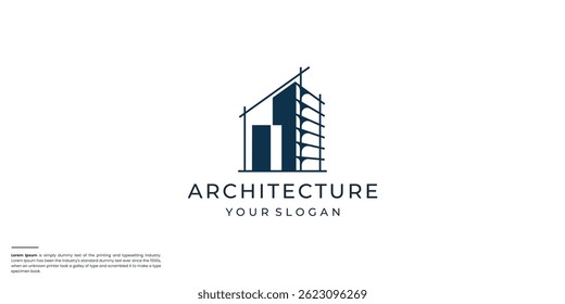 inspiration design architecture logo design vector illustration.