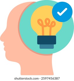 Inspiration Flat Illustration Vector Design