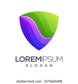inspiration gradient color logo design