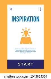 Inspiration Icon Concept