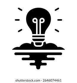 Inspiration Icon Element for Design