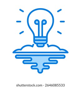 Inspiration Icon Element for Design