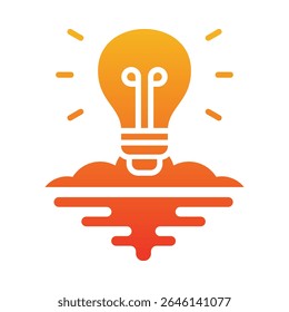 Inspiration Icon Element for Design