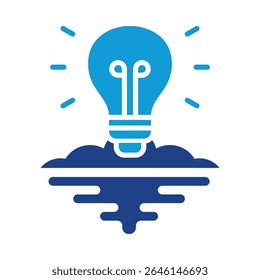Elemento de ícone de inspiração para design
