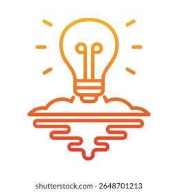 Inspiration Icon Element for Design