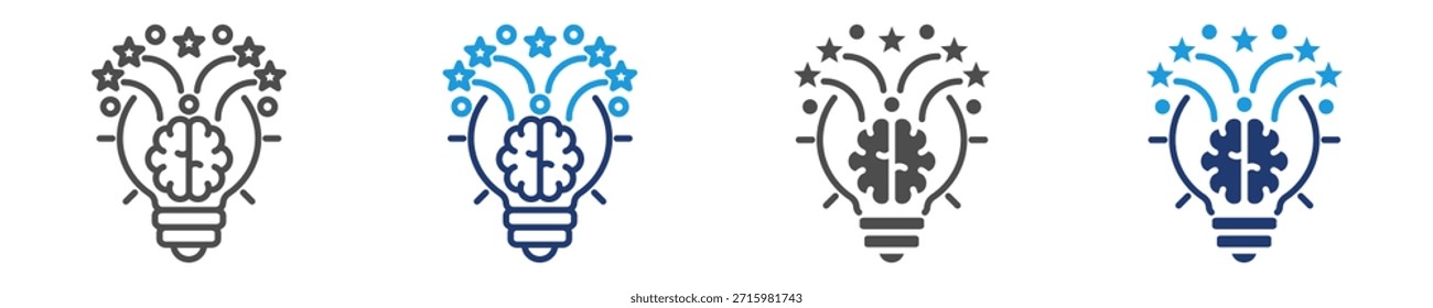 inspiration icon set multiple icon