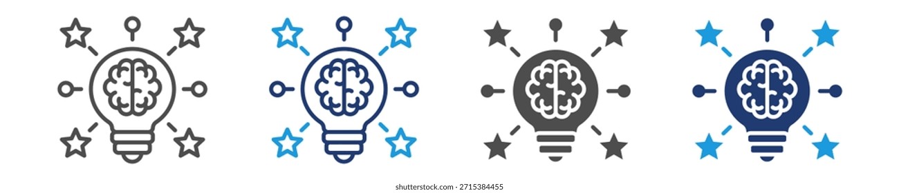inspiration icon set multiple style