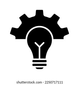 Inspiration icon. sign for mobile concept and web design. vector illustration