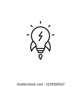 Inspiration icon in vector. logotype