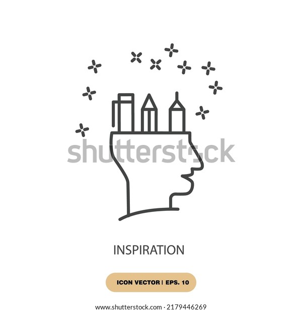 Inspiration Icons Symbol Vector Elements Infographic Stock Vector ...