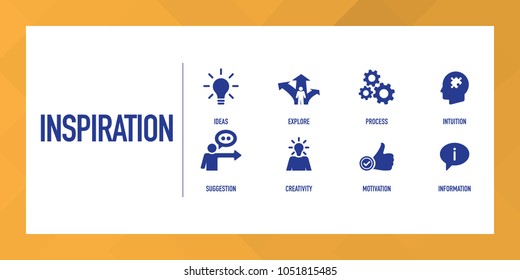 Inspiration Infographic Icon Set