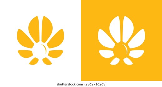 Inspiration for a logo design combining the sun and flowers