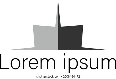 Inspiration logo design vector stock