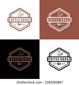 vector de logotipo de inspiración para cafetería