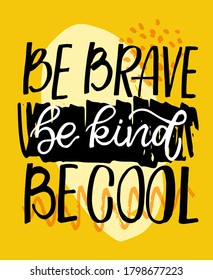 Inspiration motivation hand drawn doodle lettering poster. Lettering template art for poster, banner, t-shirt design, web.