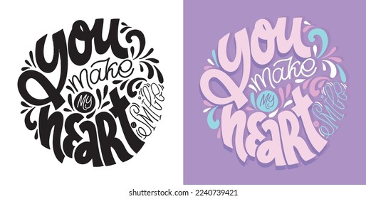 Inspiration motivation hand drawn doodle lettering art, mug print, t-shirt design.