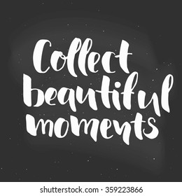 Inspiration Motivation romantic poster in vector, quote, saying, vintage, retro, hand crafted, hand drawn. made for invitation, wedding, greeting card, web template, etc 