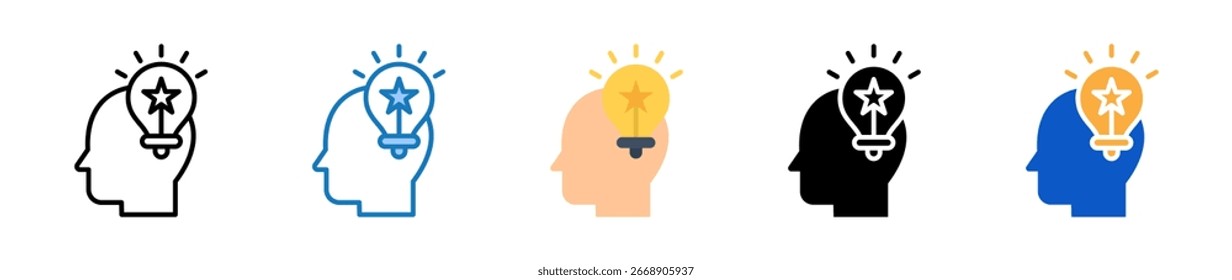 Inspiration multiple style icons set design vector illustration.