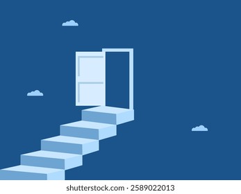 Inspiration, Opportunity, Stairs to the Open Door.