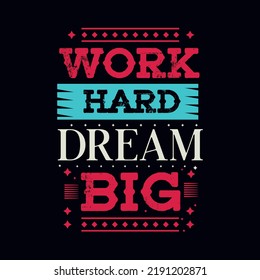 Inspiration quote t shirt design. Creative motivation quote.