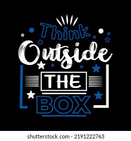 Inspiration quote t shirt design. Creative motivation quote.