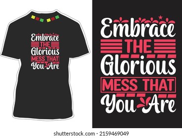 Inspiración Cita Vector de diseño de camisetas