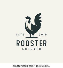 Inspiration Rooster Chicken Cock Livestock farm Logo Design 