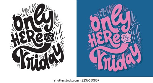 Inspiration slogan for print and poster design. Hand drawn motivation lettering phrase in modern calligraphy style.  Vector