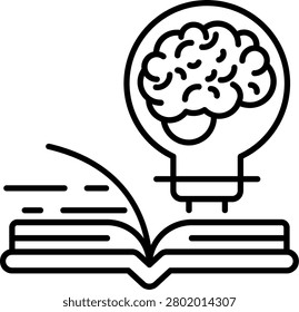 Inspiration Source Illustration vector Icon Design